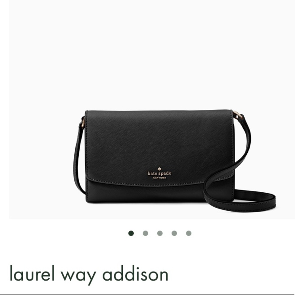 Black Kate Spade purse - Picture 5 of 8